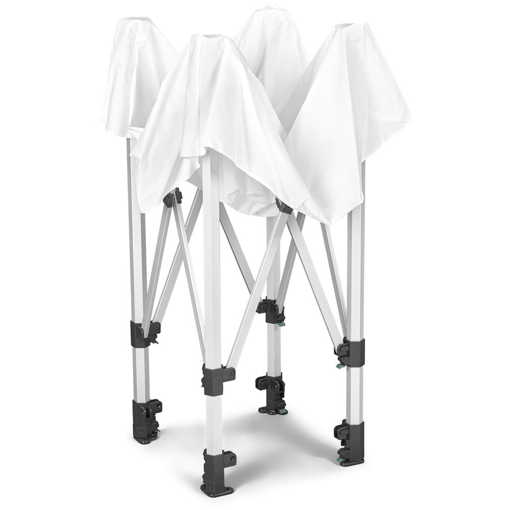 Ovation Sublimated Gazebo 1m X 1m Kiosk - Brand your company Logo! Get a quote - Promo Lingo