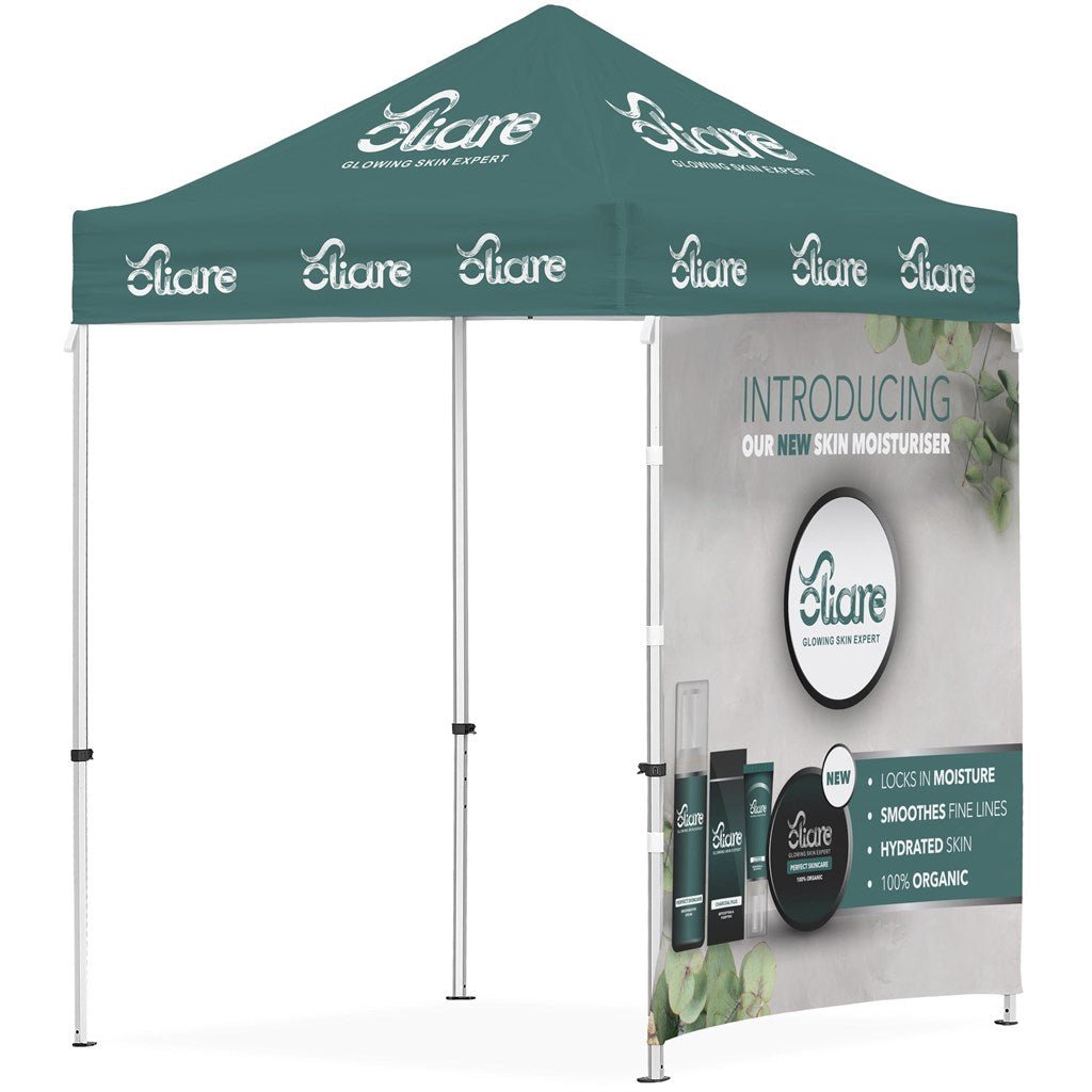 Ovation Sublimated Gazebo 2m X 2m - 1 Full - Wall Skin - Brand your company Logo! Get a quote - Promo Lingo