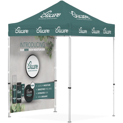 Ovation Sublimated Gazebo 2m X 2m - 1 Full - Wall Skin - Brand your company Logo! Get a quote - Promo Lingo