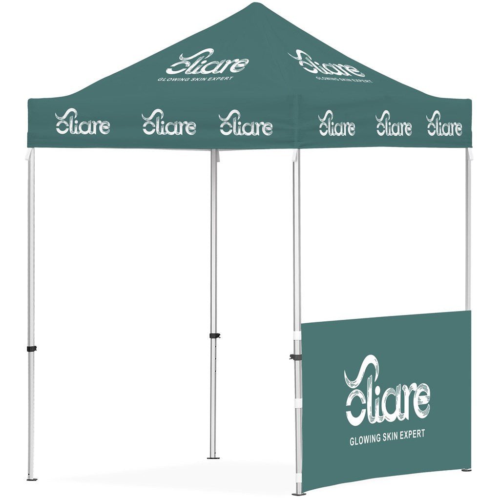 Ovation Sublimated Gazebo 2m X 2m - 1 Half - Wall Skin - Brand your company Logo! Get a quote - Promo Lingo