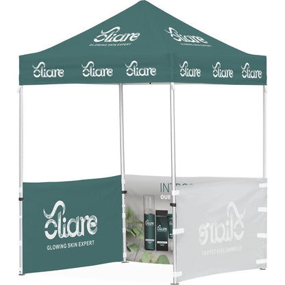 Ovation Sublimated Gazebo 2m X 2m - 3 Half - Wall Skins - Brand your company Logo! Get a quote - Promo Lingo