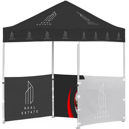 Ovation Sublimated Gazebo 2m X 2m Petite Frame - 3 Half - Wall Skins - Brand your company Logo! Get a quote - Promo Lingo