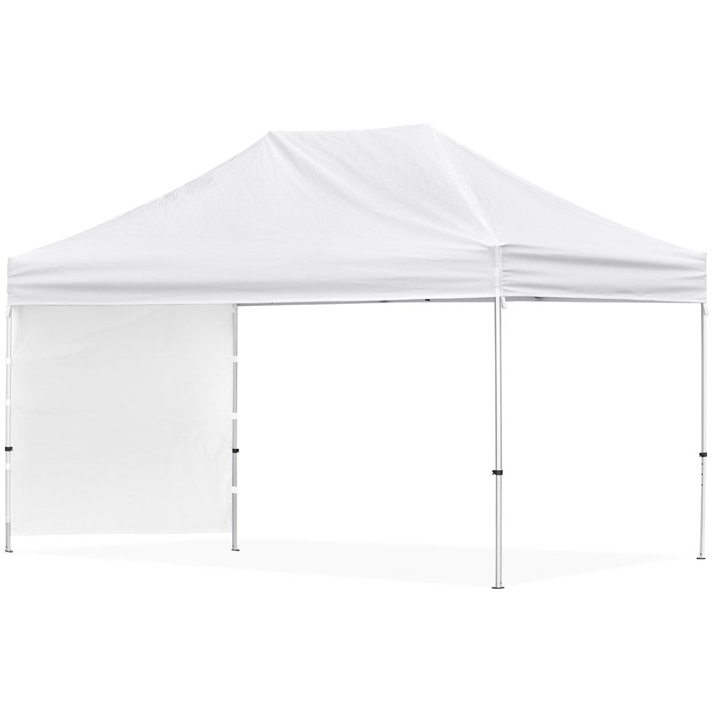 Ovation Sublimated Gazebo 4.5m X 3m - 1 Short Full - Wall Skin - Brand your company Logo! Get a quote - Promo Lingo