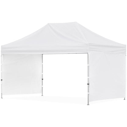 Ovation Sublimated Gazebo 4.5m X 3m - 2 Short Full - Wall Skins - Brand your company Logo! Get a quote - Promo Lingo