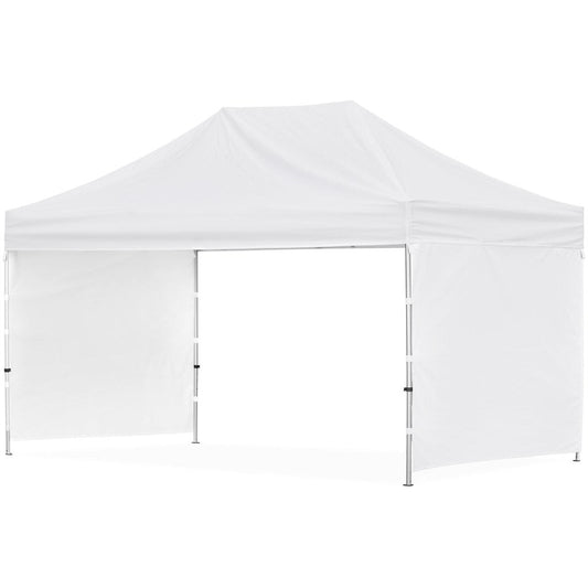 Ovation Sublimated Gazebo 4.5m X 3m - 2 Short Full - Wall Skins - Brand your company Logo! Get a quote - Promo Lingo