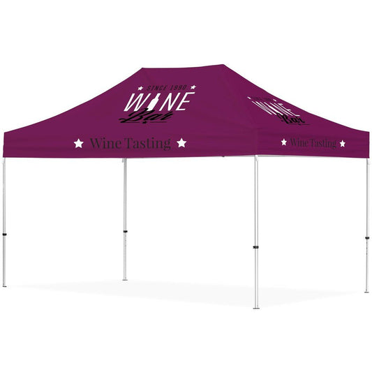 Ovation Sublimated Gazebo 4.5m X 3m - Brand your company Logo! Get a quote - Promo Lingo