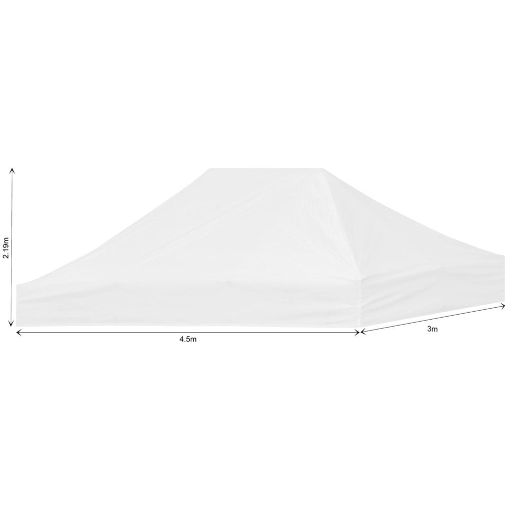 Ovation Sublimated Gazebo 4.5m X 3m - Roof Only Option - Brand your company Logo! Get a quote - Promo Lingo