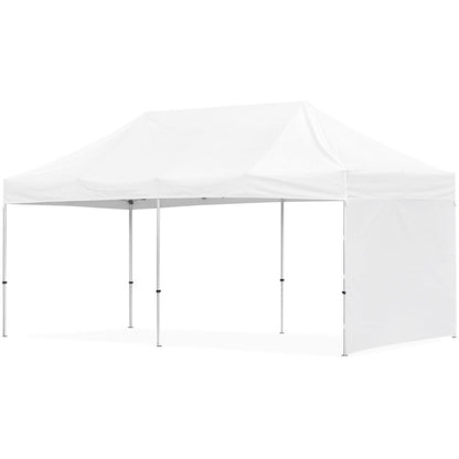 Ovation Sublimated Gazebo 6m X 3m - 1 Short Full - Wall Skin - Brand your company Logo! Get a quote - Promo Lingo