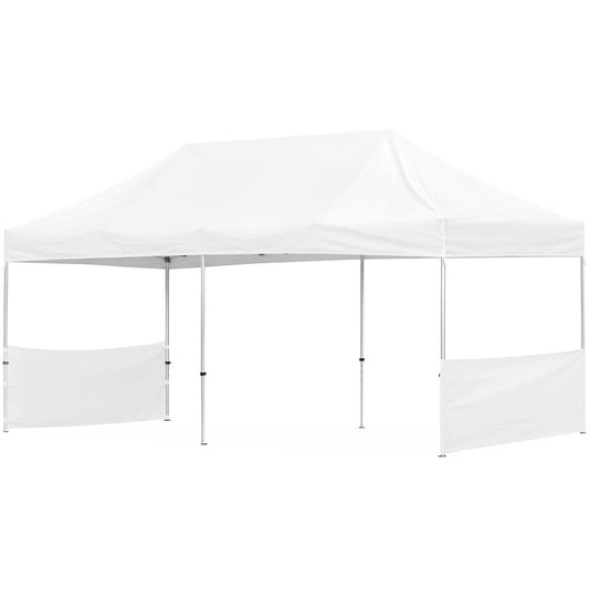 Ovation Sublimated Gazebo 6m X 3m - 2 Short Half - Wall Skins - Brand your company Logo! Get a quote - Promo Lingo