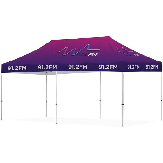 Ovation Sublimated Gazebo 6m X 3m - Brand your company Logo! Get a quote - Promo Lingo