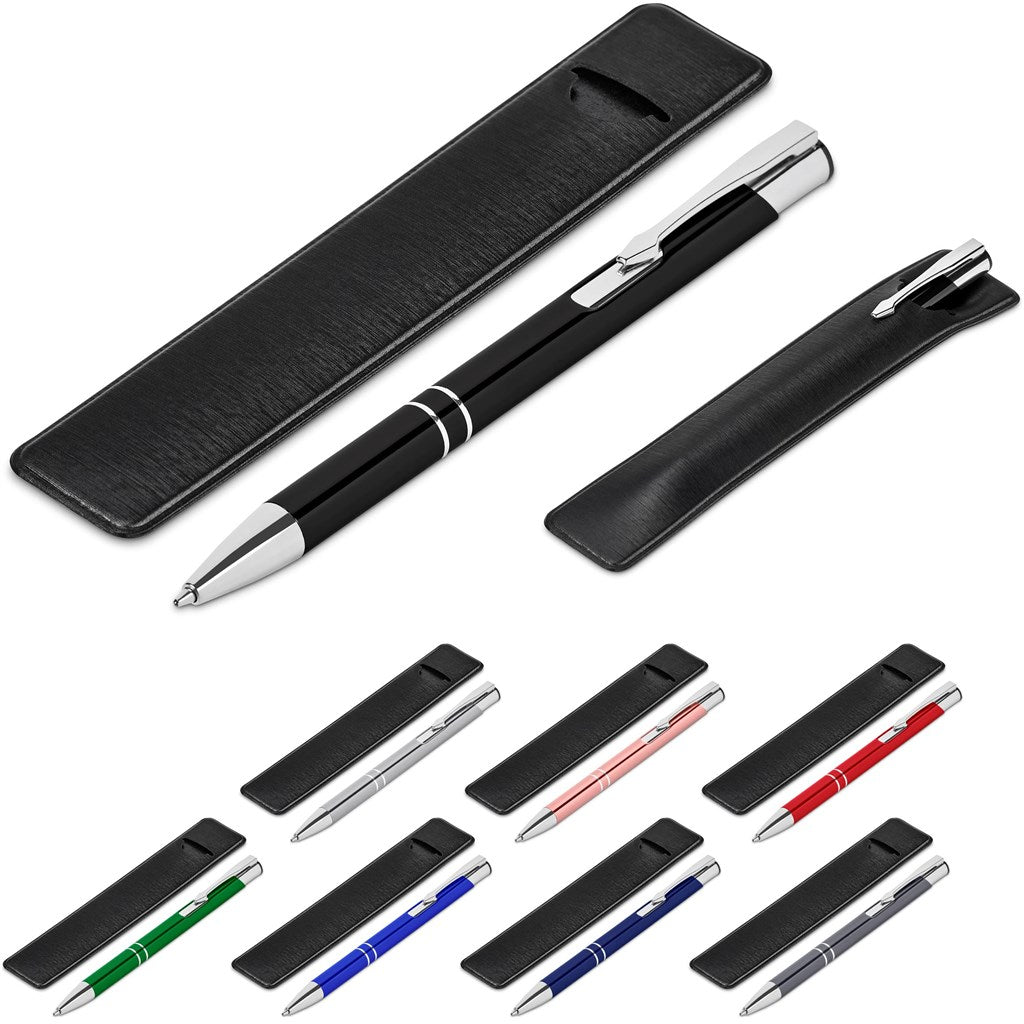 Panama Ball Pen In Pouch - Brand your company Logo! Get a quote - Promo Lingo