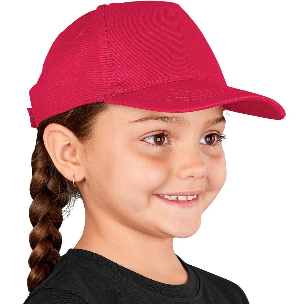 Piccolo Kids 5 Panel Cap - Yellow - Brand your company Logo! Get a quote - Promo Lingo