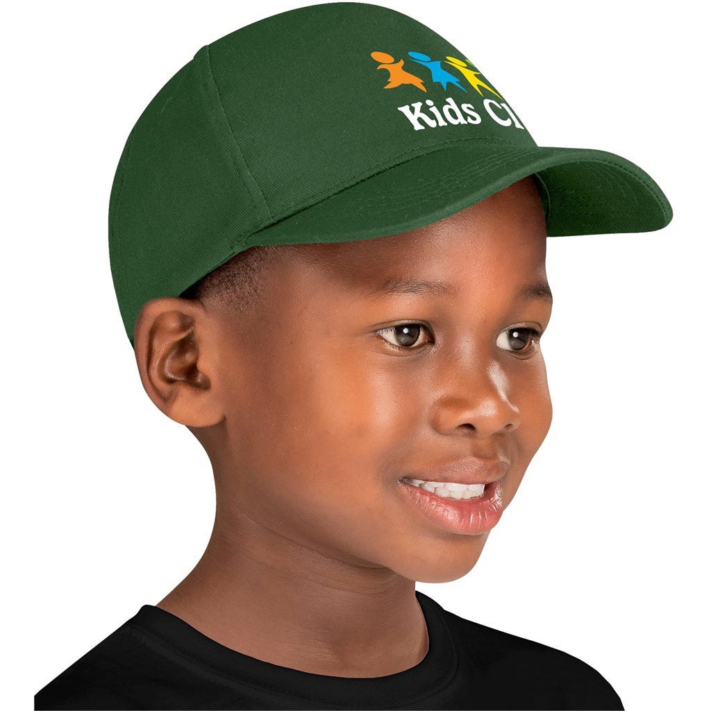 Piccolo Kids 5 Panel Cap - Yellow - Brand your company Logo! Get a quote - Promo Lingo