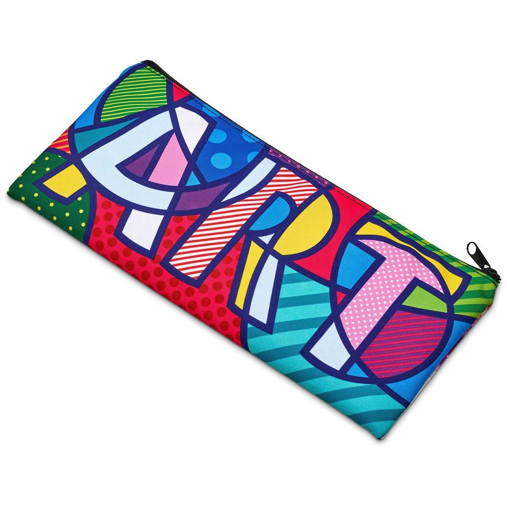 Pre - Printed Sample Hoppla Cosmic Pencil Case - Brand your company Logo! Get a quote - Promo Lingo