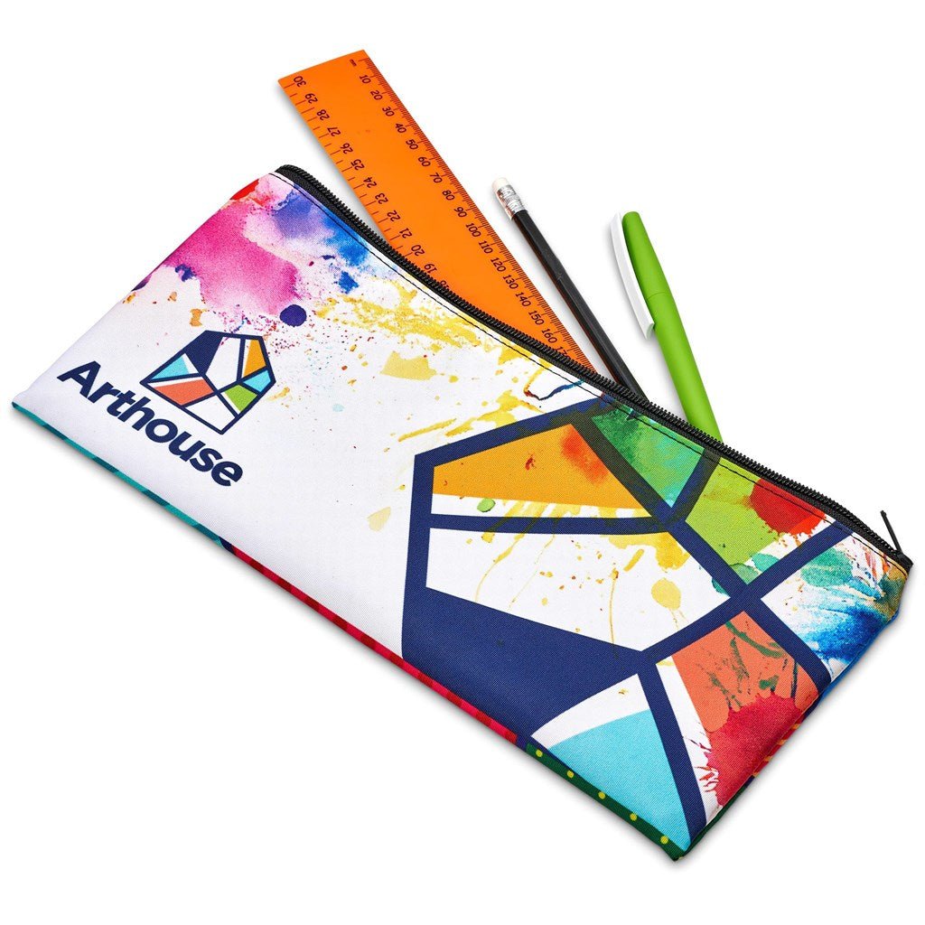 Pre - Printed Sample Hoppla Cosmic Pencil Case - Brand your company Logo! Get a quote - Promo Lingo