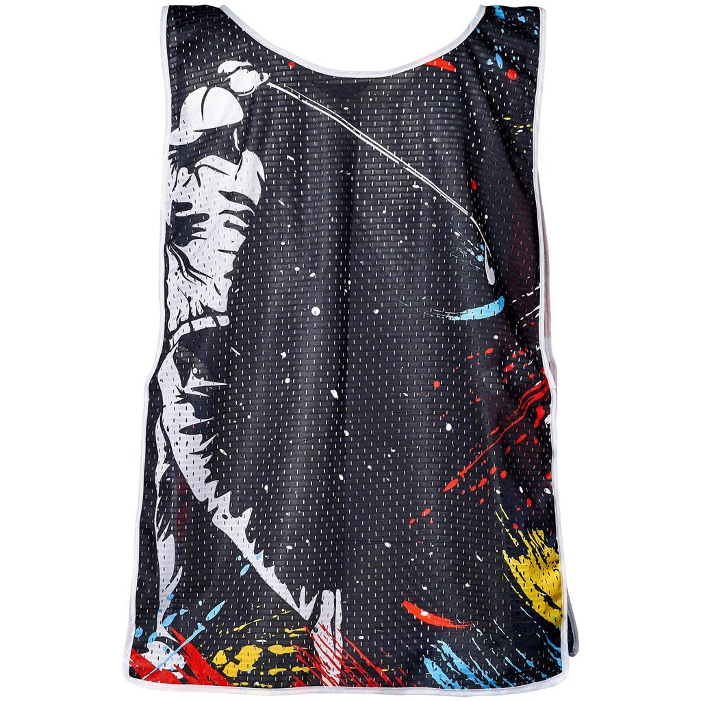 Pre - Printed Sample Hoppla League Caddy Bib - Brand your company Logo! Get a quote - Promo Lingo