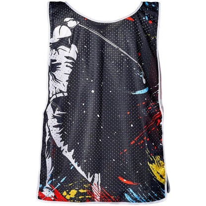 Pre - Printed Sample Hoppla League Caddy Bib - Brand your company Logo! Get a quote - Promo Lingo