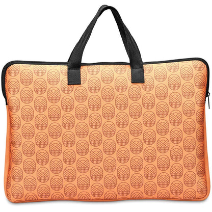 Pre - Printed Sample Hoppla Neoprene 15.6 - inch Cloud Laptop Sleeve - Brand your company Logo! Get a quote - Promo Lingo