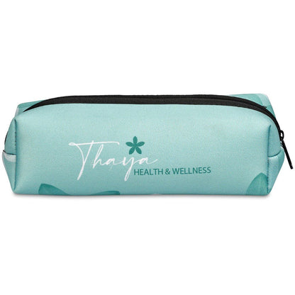 Pre - Printed Sample Hoppla Neoprene Doodle Pencil Case - Brand your company Logo! Get a quote - Promo Lingo