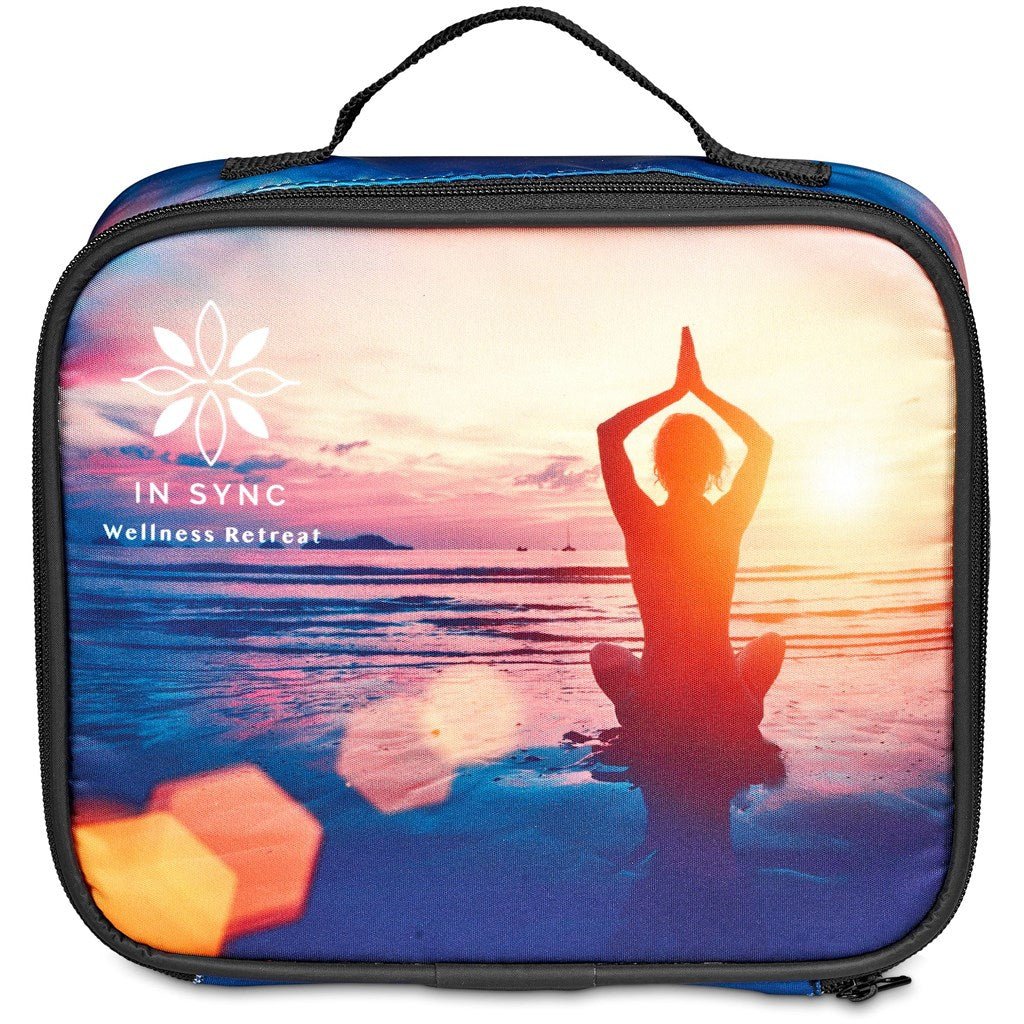 Pre - Printed Sample Hoppla Polar Lunch Cooler - Brand your company Logo! Get a quote - Promo Lingo