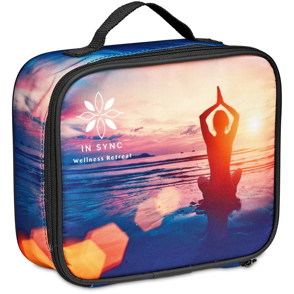 Pre - Printed Sample Hoppla Polar Lunch Cooler - Brand your company Logo! Get a quote - Promo Lingo