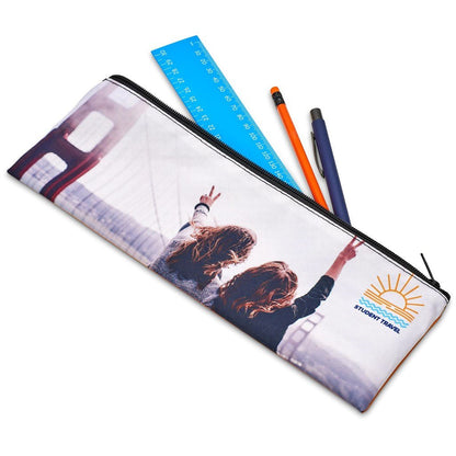 Pre - Printed Sample Hoppla Quill Pencil Case - Brand your company Logo! Get a quote - Promo Lingo