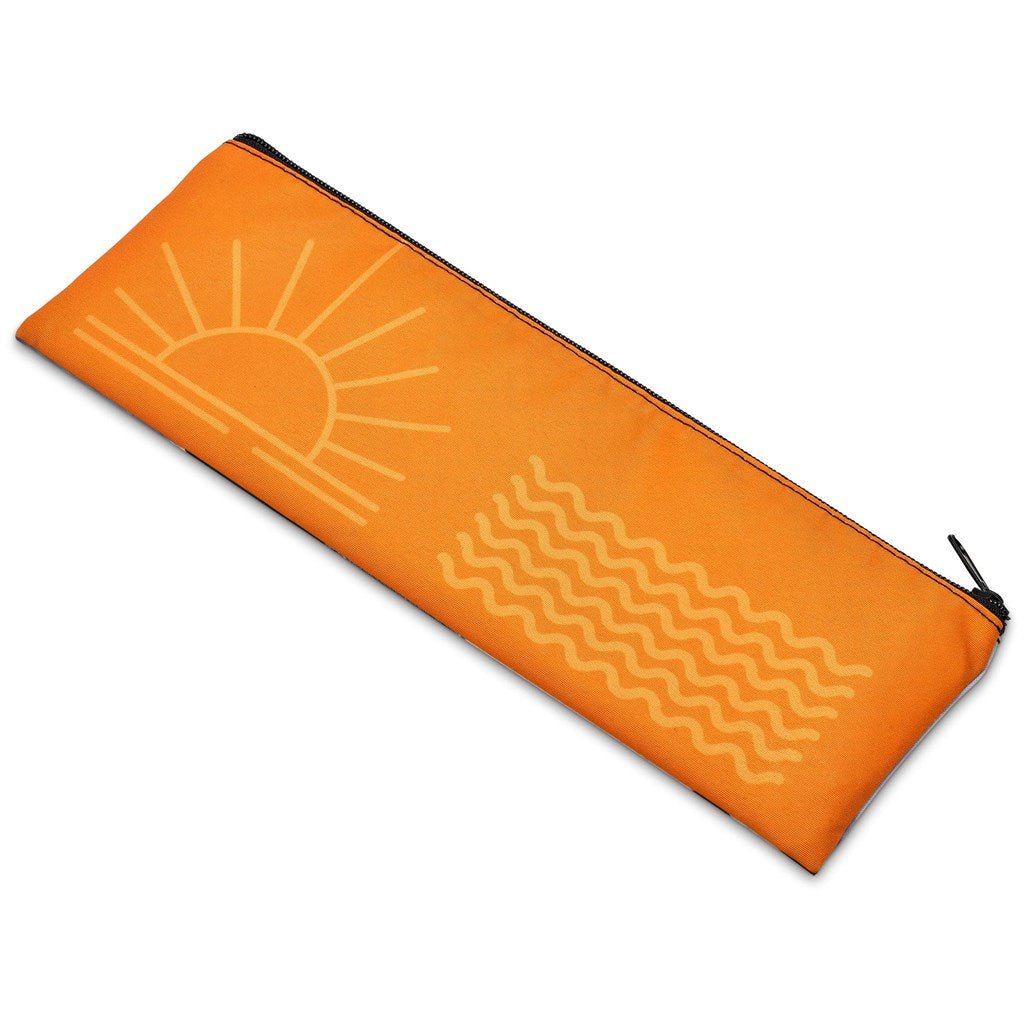 Pre - Printed Sample Hoppla Quill Pencil Case - Brand your company Logo! Get a quote - Promo Lingo