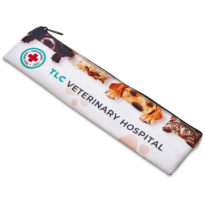 Pre - Printed Sample Hoppla Scrawl Pencil Case - Brand your company Logo! Get a quote - Promo Lingo