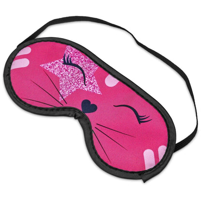 Pre - Printed Sample Hoppla Sleeptight Eye Mask - Brand your company Logo! Get a quote - Promo Lingo