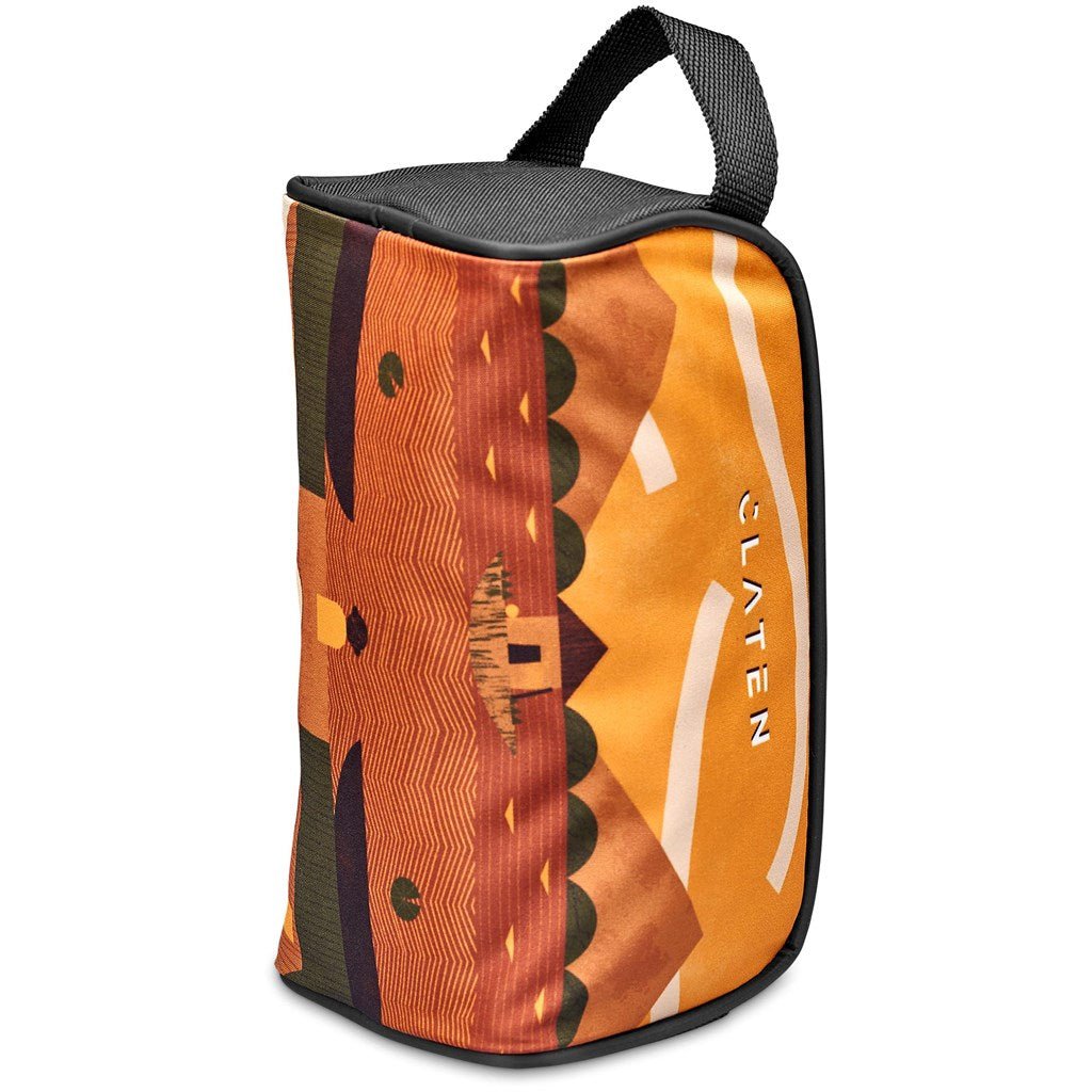 Pre - Printed Sample Hoppla Somerset Toiletry Bag - Brand your company Logo! Get a quote - Promo Lingo