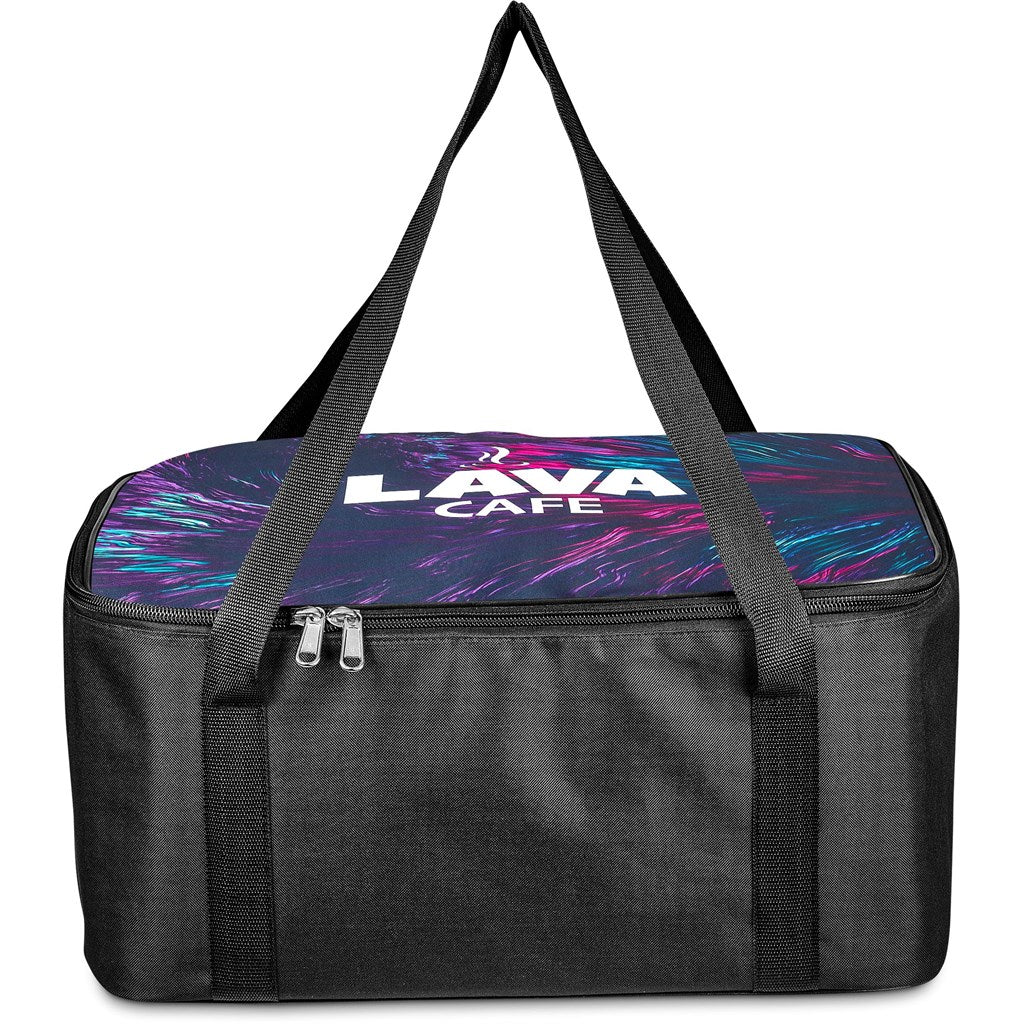 Pre - Printed Sample Hoppla Sudwala Food Delivery Cooler Bag - Brand your company Logo! Get a quote - Promo Lingo