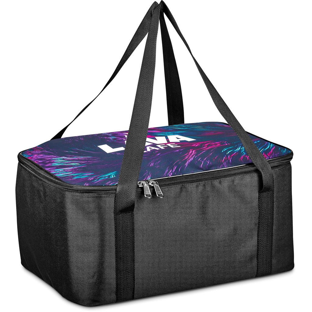 Pre - Printed Sample Hoppla Sudwala Food Delivery Cooler Bag - Brand your company Logo! Get a quote - Promo Lingo