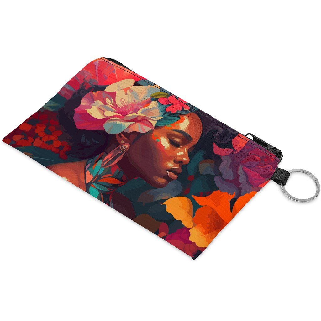 Pre - Printed Sample Hoppla Tammy Recycled PET Credit Card & Coin Purse - Brand your company Logo! Get a quote - Promo Lingo