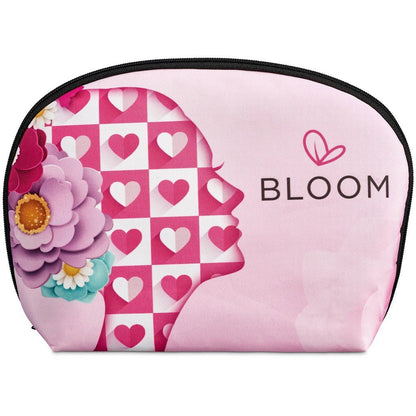 Pre - Printed Sample Hoppla Victoria Maxi Cosmetic Bag - Brand your company Logo! Get a quote - Promo Lingo