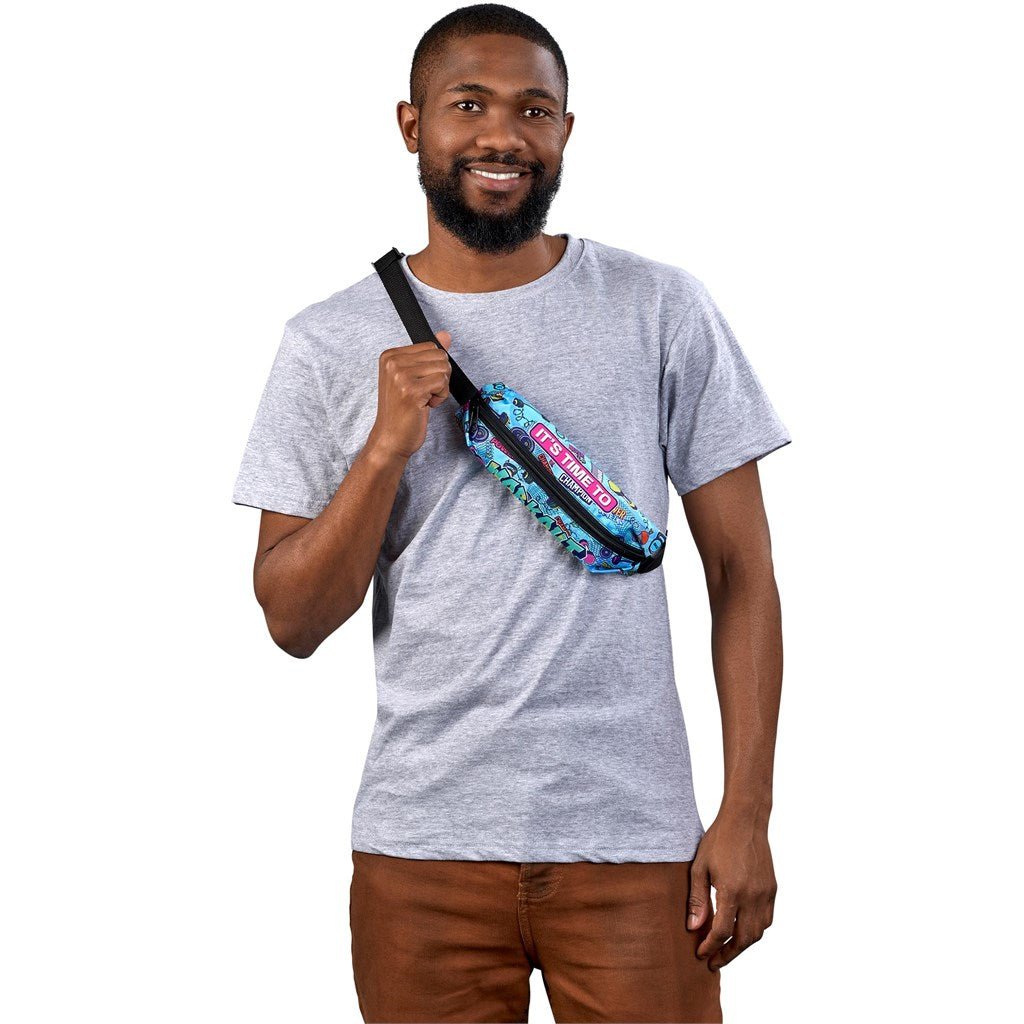Pre - Printed Sample Hoppla Walkie Waist Bag - Brand your company Logo! Get a quote - Promo Lingo