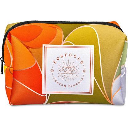 Pre - Production Hoppla Emma Neoprene Toiletry Bag - Brand your company Logo! Get a quote - Promo Lingo
