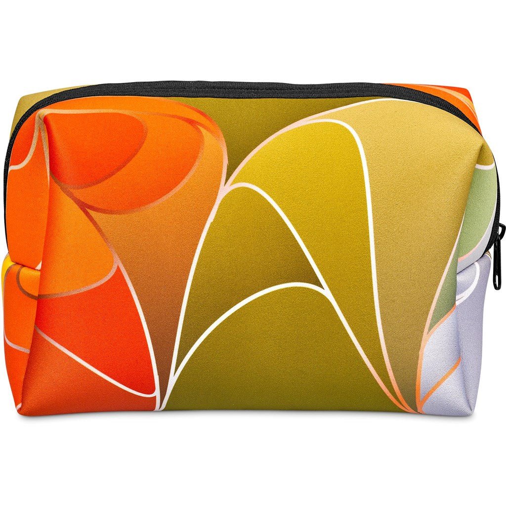 Pre - Production Hoppla Emma Neoprene Toiletry Bag - Brand your company Logo! Get a quote - Promo Lingo