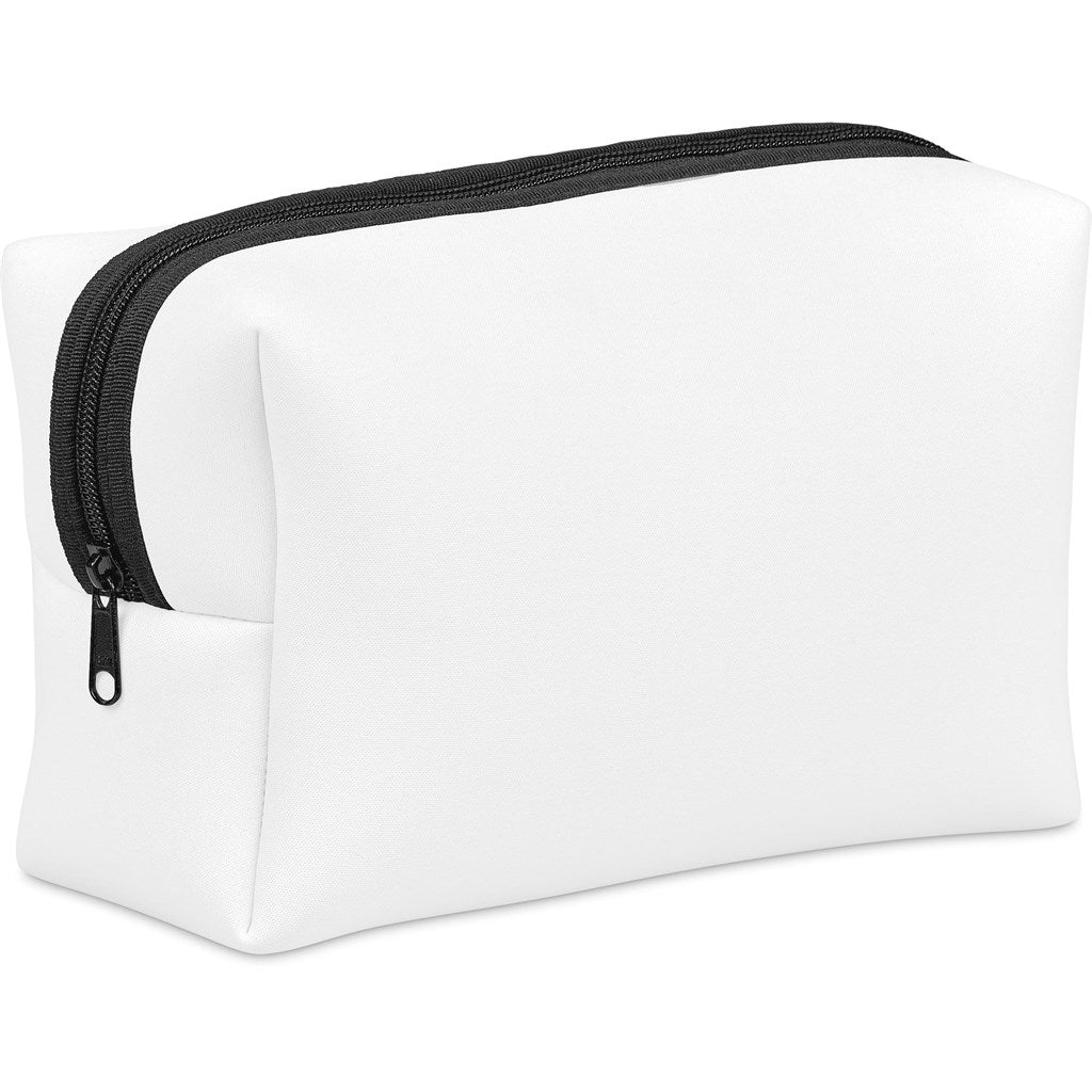 Pre - Production Hoppla Emma Neoprene Toiletry Bag - Brand your company Logo! Get a quote - Promo Lingo
