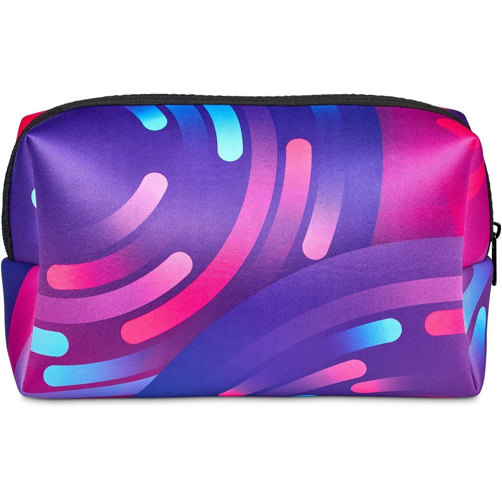 Pre - Production Hoppla Emma Neoprene Toiletry Bag - Brand your company Logo! Get a quote - Promo Lingo