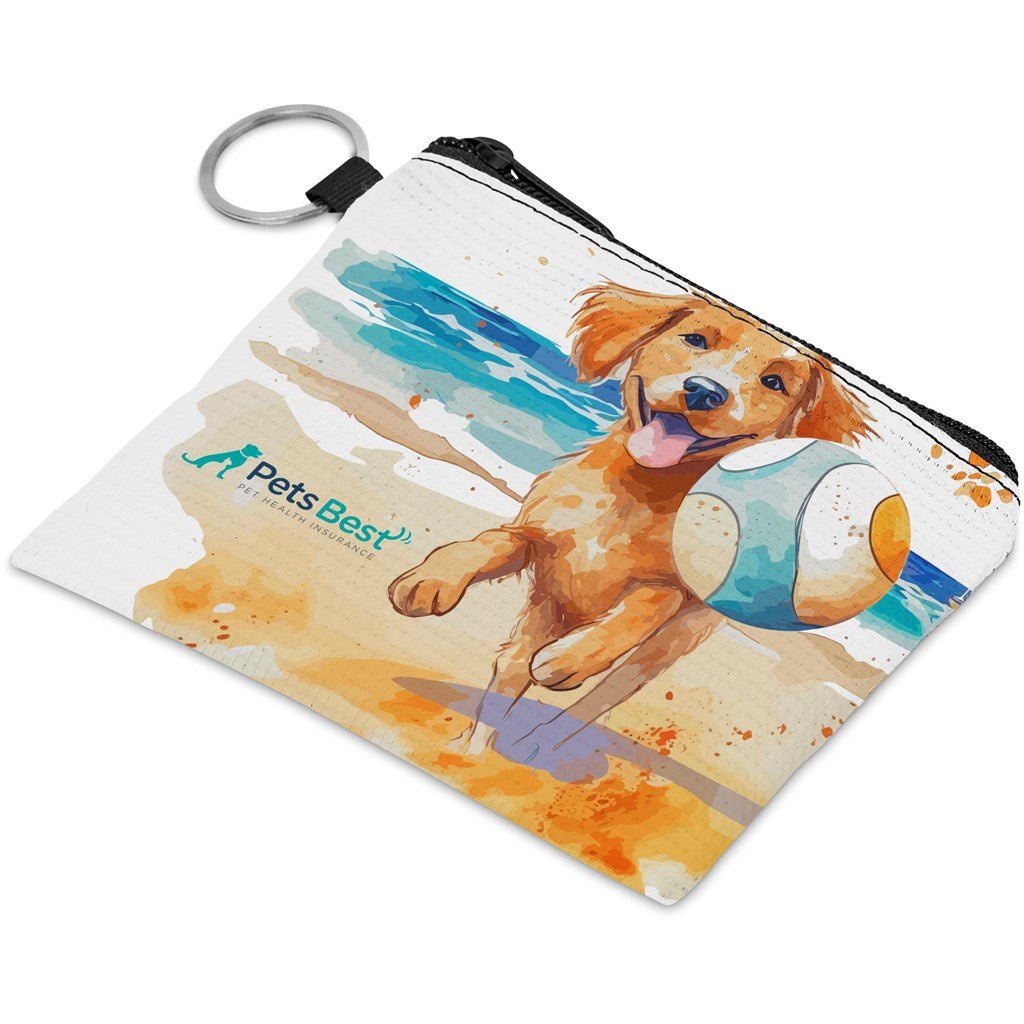 Pre - Production Hoppla Quirky Recycled PET Credit Card & Coin Purse - Brand your company Logo! Get a quote - Promo Lingo