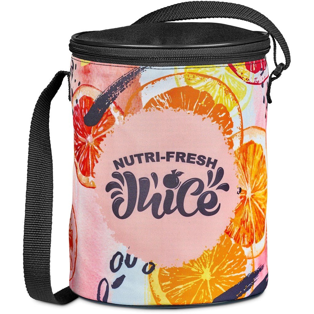 Pre - Production Sample Hoppla Addo Barrel Cooler Bag - Brand your company Logo! Get a quote - Promo Lingo