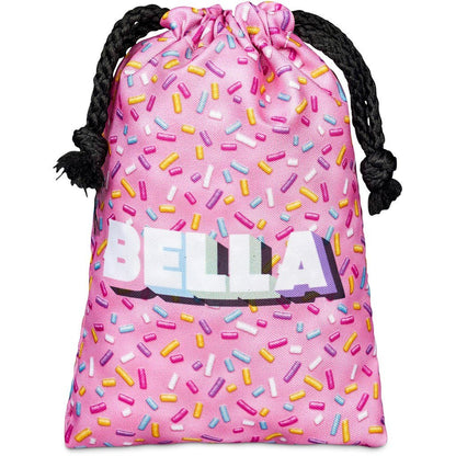 Pre - Production Sample Hoppla Atlantic Mini Polyester Drawstring Pouch - Brand your company Logo! Get a quote - Promo Lingo