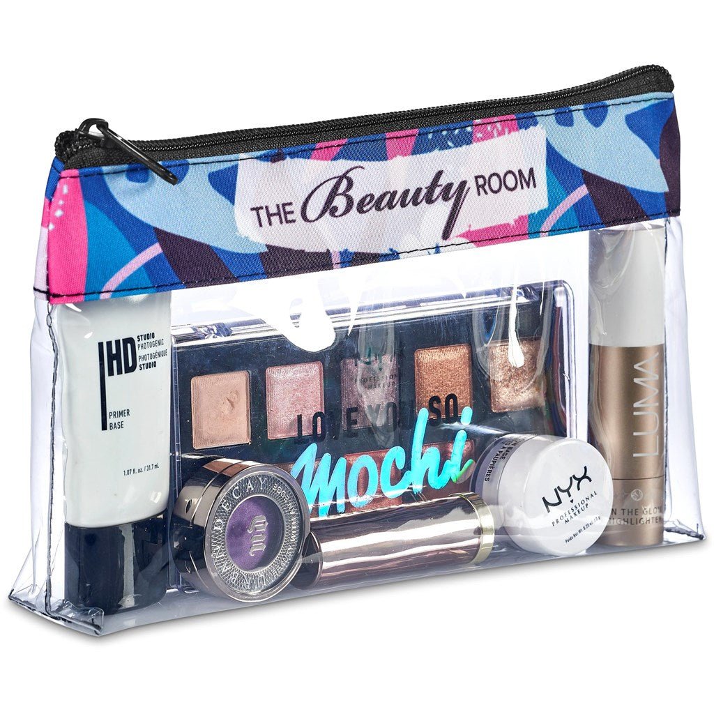 Pre - Production Sample Hoppla Cairo Cosmetic Bag - Brand your company Logo! Get a quote - Promo Lingo