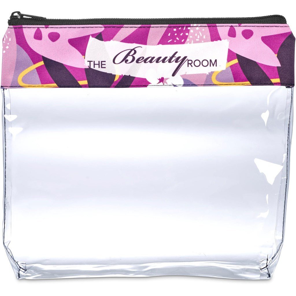 Pre - Production Sample Hoppla Cleopatra Cosmetic Bag - Brand your company Logo! Get a quote - Promo Lingo