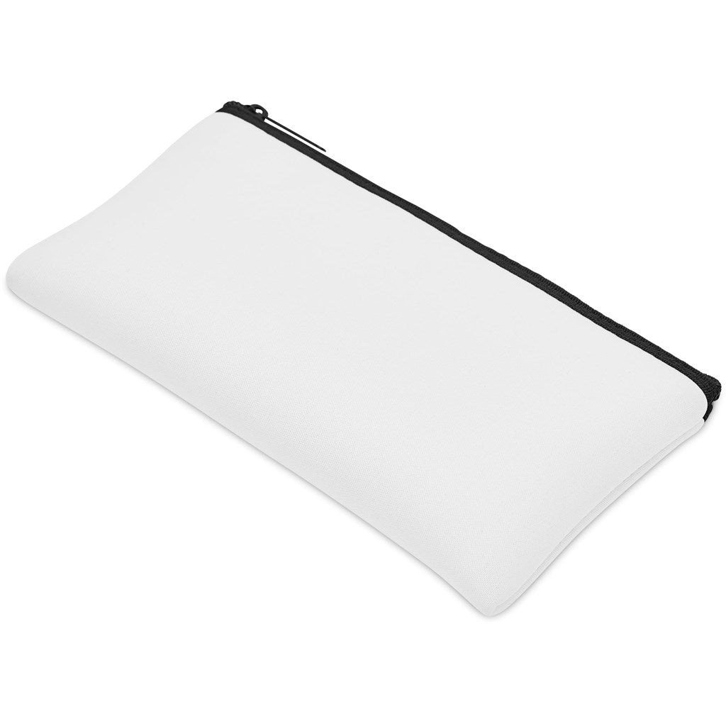 Pre - Production Sample Hoppla Creative Neoprene Pencil Case - Brand your company Logo! Get a quote - Promo Lingo