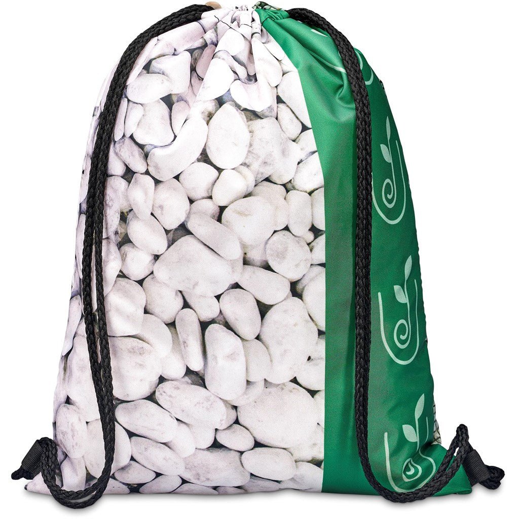 Pre - Production Sample Hoppla Credo Drawstring Bag - Brand your company Logo! Get a quote - Promo Lingo