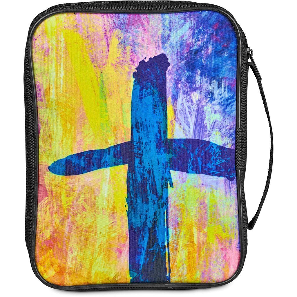 Pre - Production Sample Hoppla Faith Bible Book Bag With Carry Handle - Brand your company Logo! Get a quote - Promo Lingo