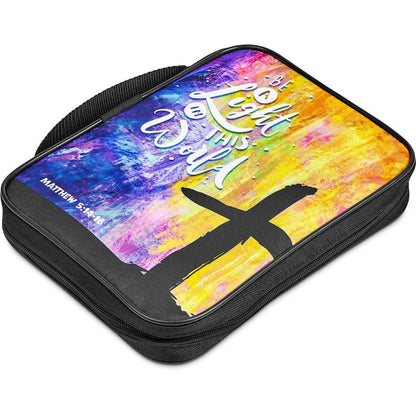 Pre - Production Sample Hoppla Faith Bible Book Bag With Carry Handle - Brand your company Logo! Get a quote - Promo Lingo