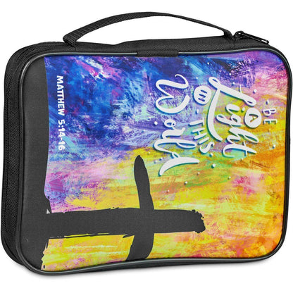 Pre - Production Sample Hoppla Faith Bible Book Bag With Carry Handle - Brand your company Logo! Get a quote - Promo Lingo