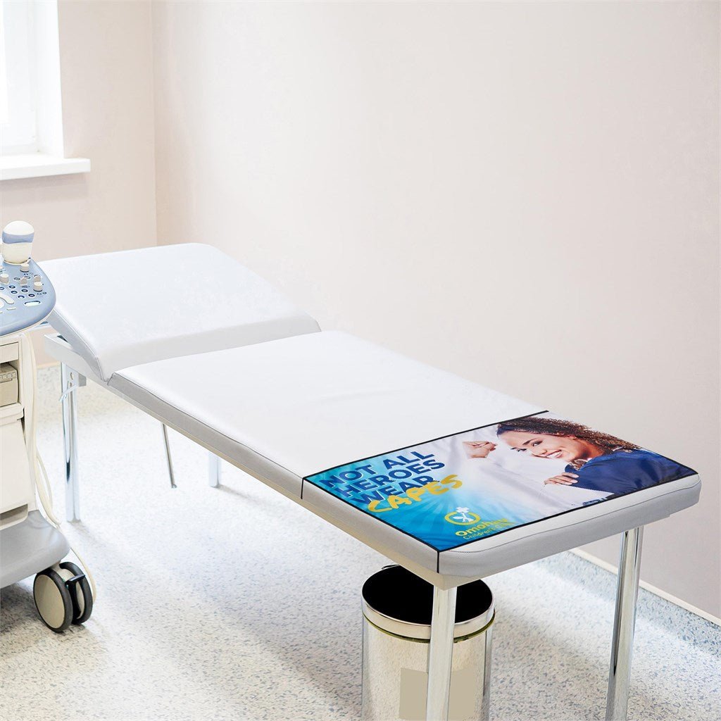 Pre - Production Sample Hoppla Footsy Bed & Foot Protector - Brand your company Logo! Get a quote - Promo Lingo